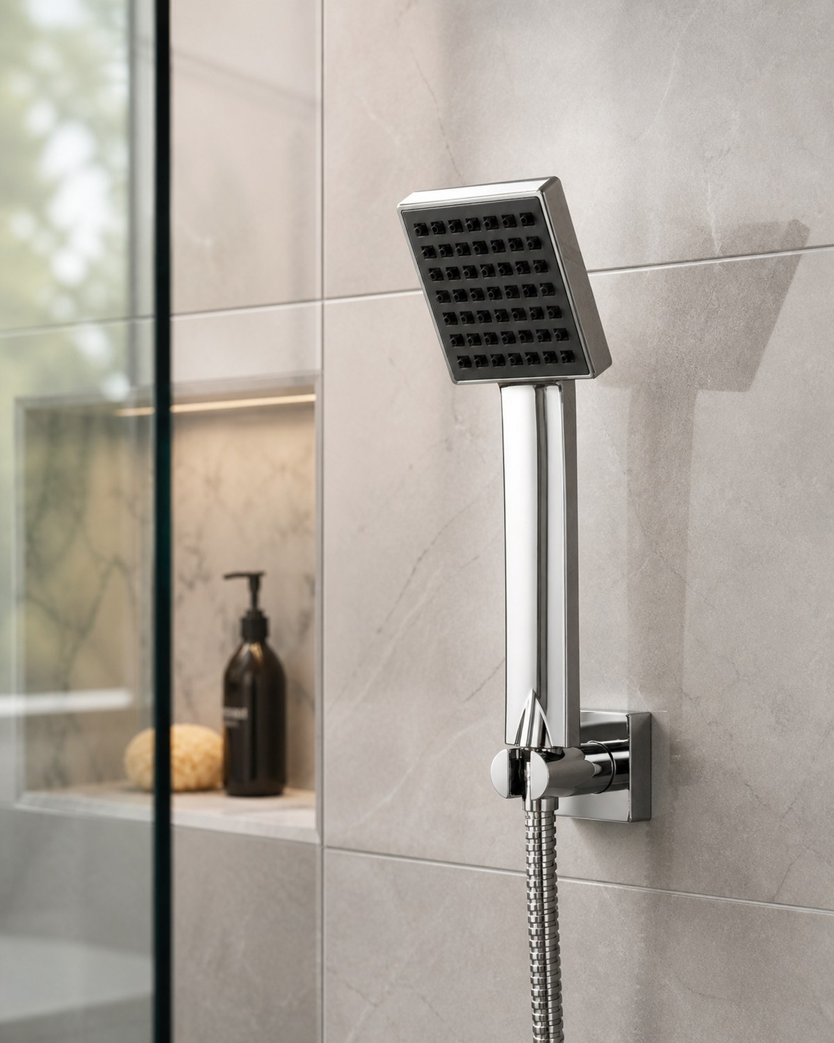 Shower Combo · Overhead + Handheld